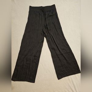 Wide Leg Satin Pants